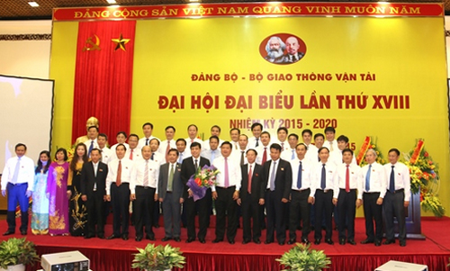 Đồng chí Nguyễn Ngọc Đông được bầu làm Bí thư Đảng uỷ Bộ GTVT Khoá XVIII, nhiệm kỳ 2015-2020